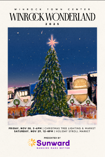 Winrock Wonderland – Christmas Tree Lighting Ceremony & Market